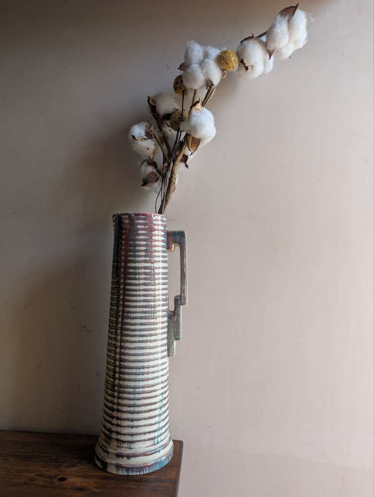 Tall Art Deco jug by Brewood - Image 11
