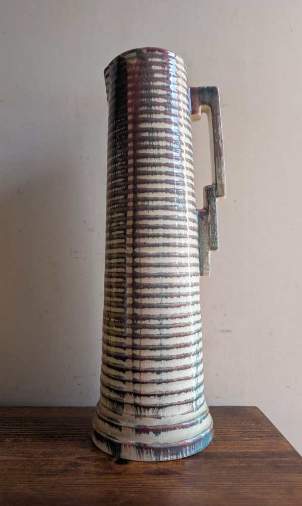 Tall Art Deco jug by Brewood - Image 8