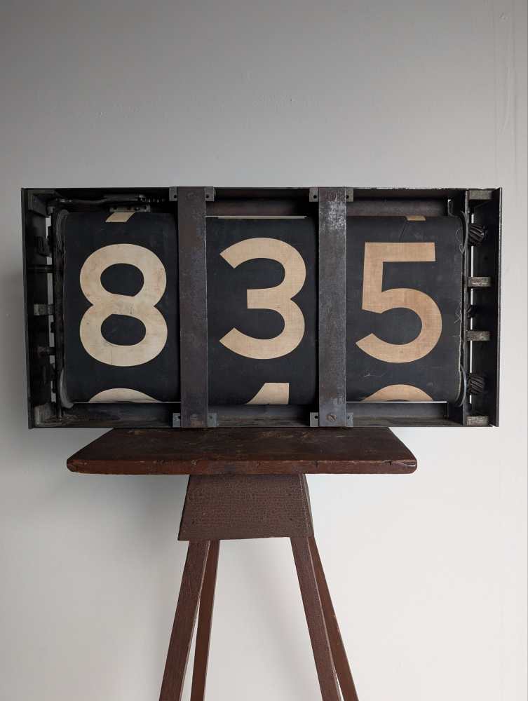 Routemaster midcentury London bus number blind - Image 16