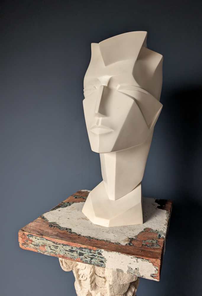 1987 sculptural bust by Lindsay Balkweill