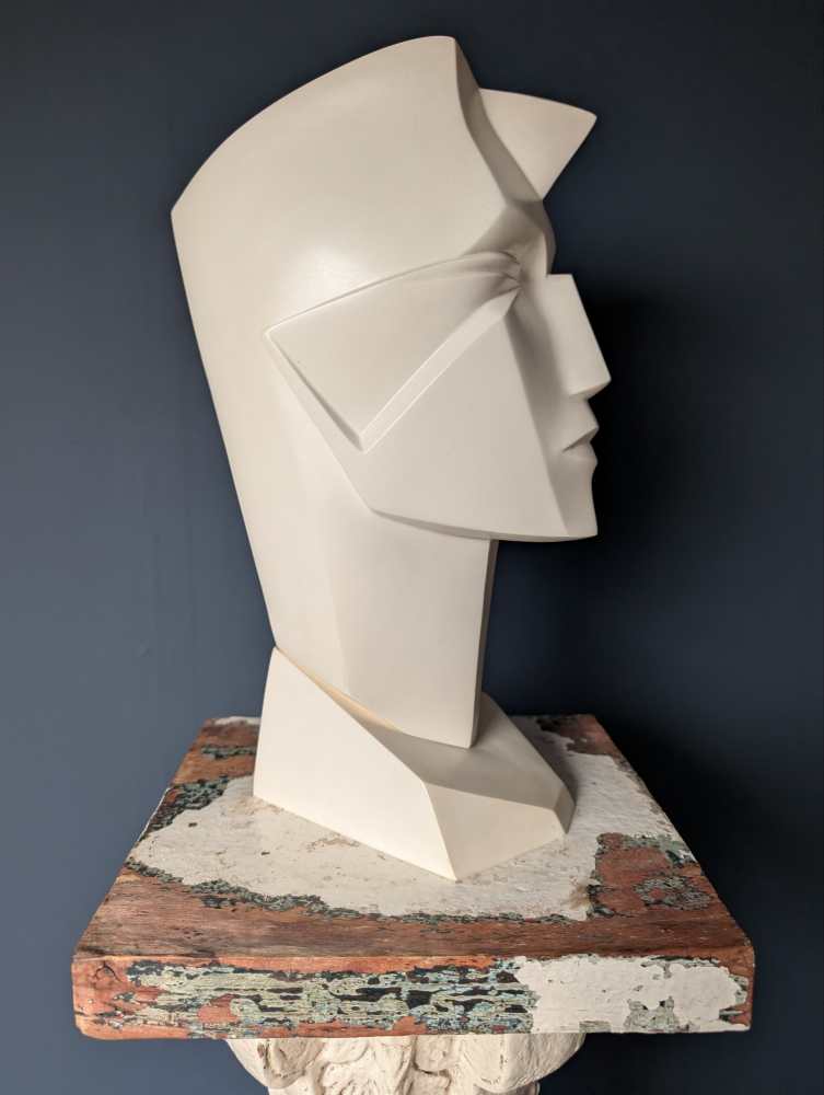 1987 sculptural bust by Lindsay Balkweill - Image 3