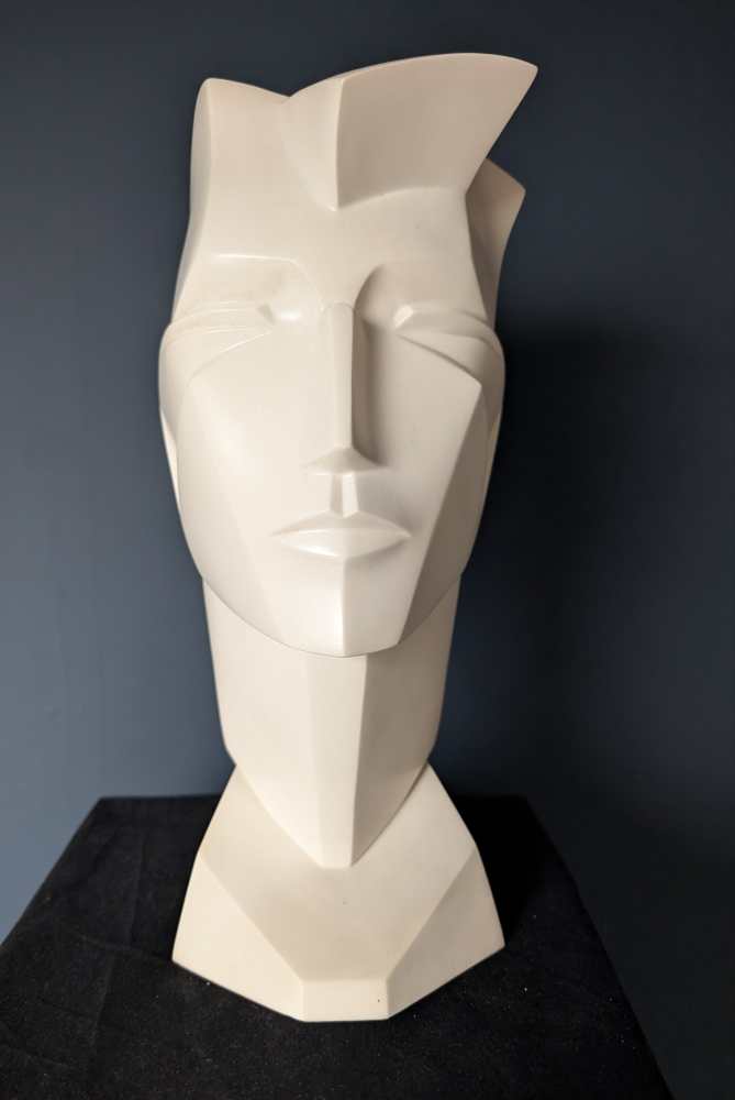 1987 sculptural bust by Lindsay Balkweill - Image 21