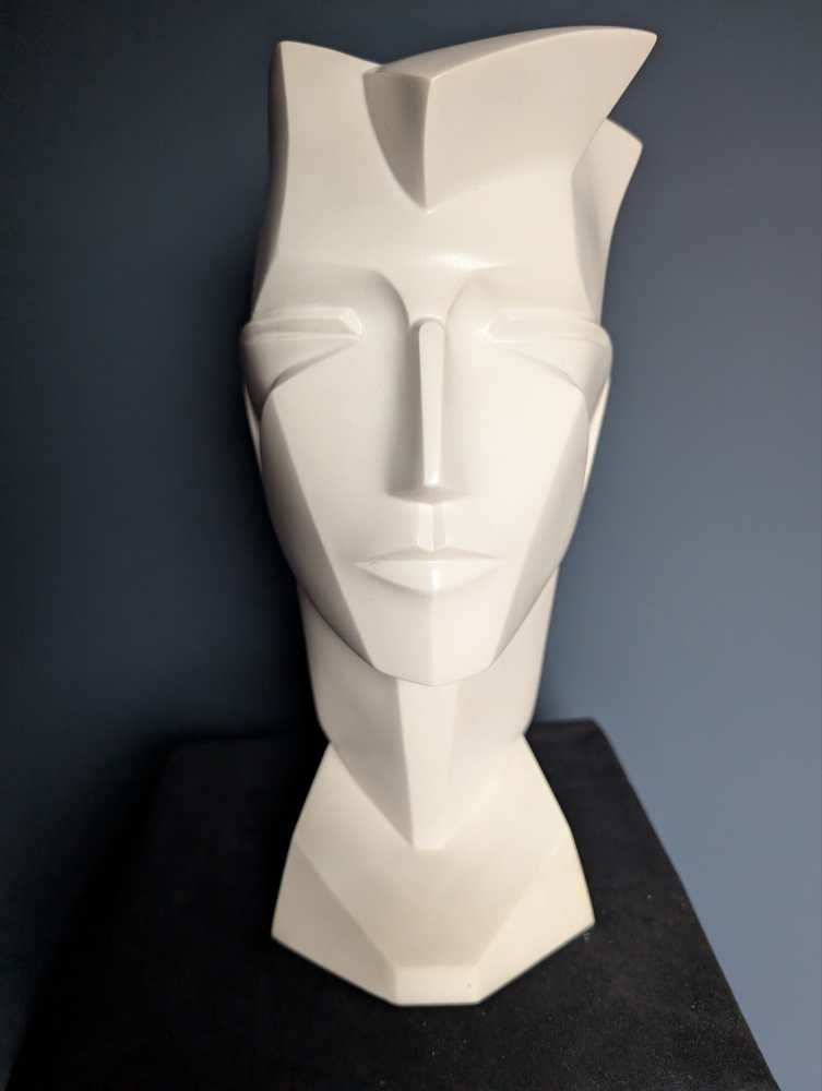1987 sculptural bust by Lindsay Balkweill - Image 2