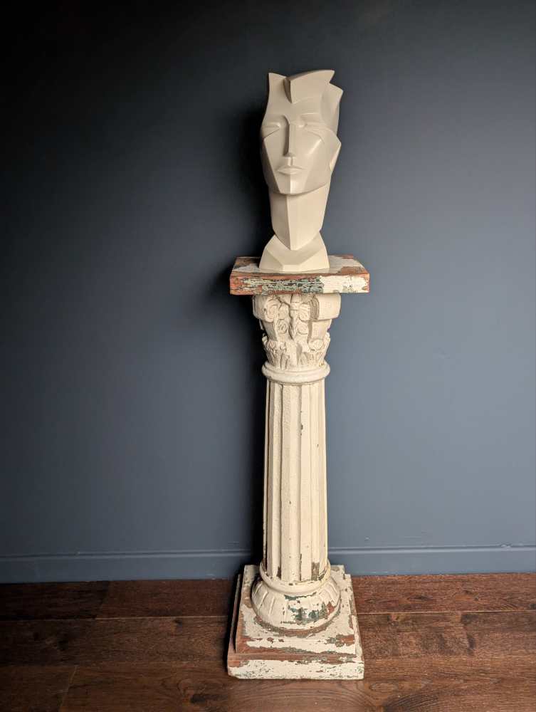 1987 sculptural bust by Lindsay Balkweill - Image 5
