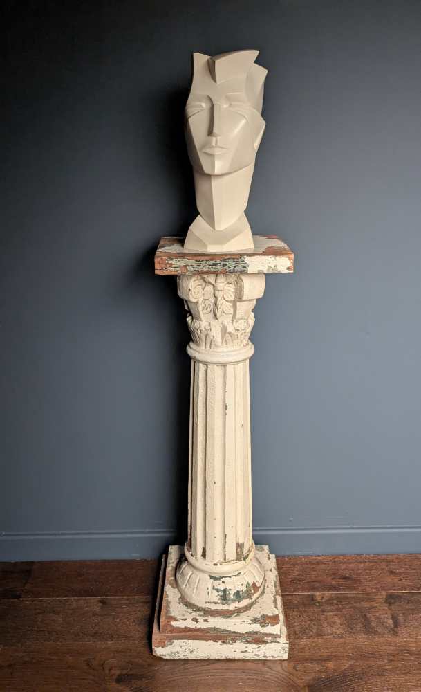 1987 sculptural bust by Lindsay Balkweill - Image 12