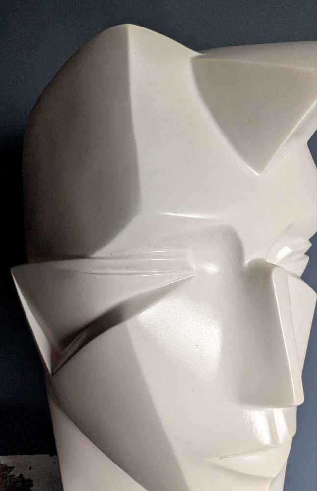1987 sculptural bust by Lindsay Balkweill - Image 7