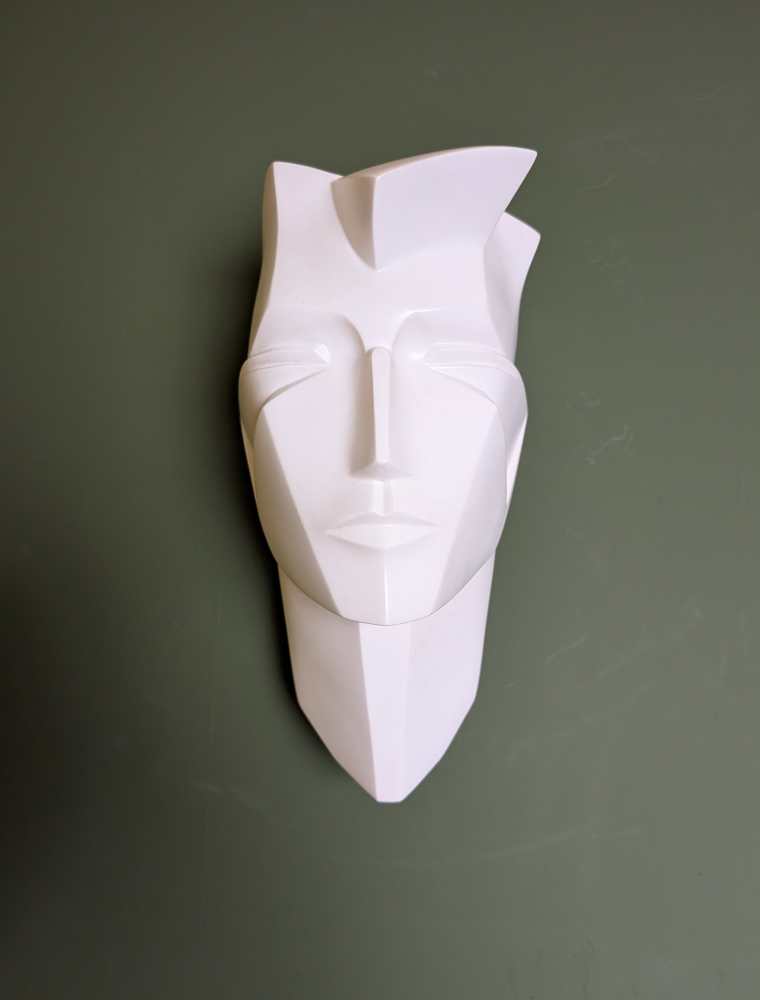 1987 sculptural bust by Lindsay Balkweill - Image 9