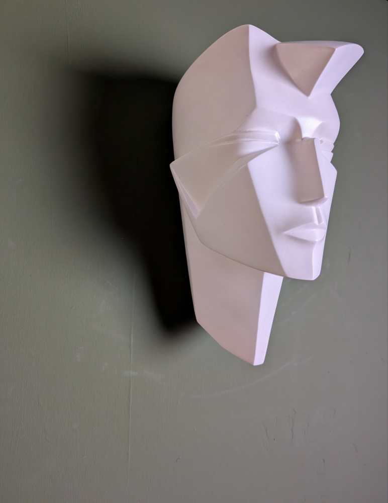 1987 sculptural bust by Lindsay Balkweill - Image 4