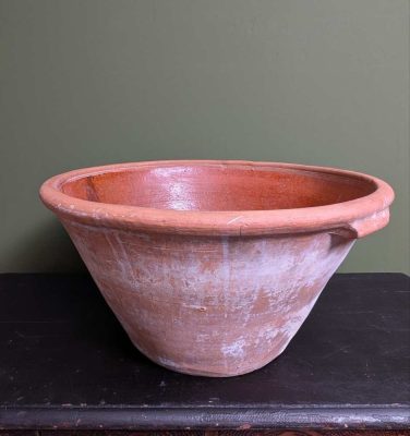 Huge West Country farmhouse dairy bowl, c. late 19th century