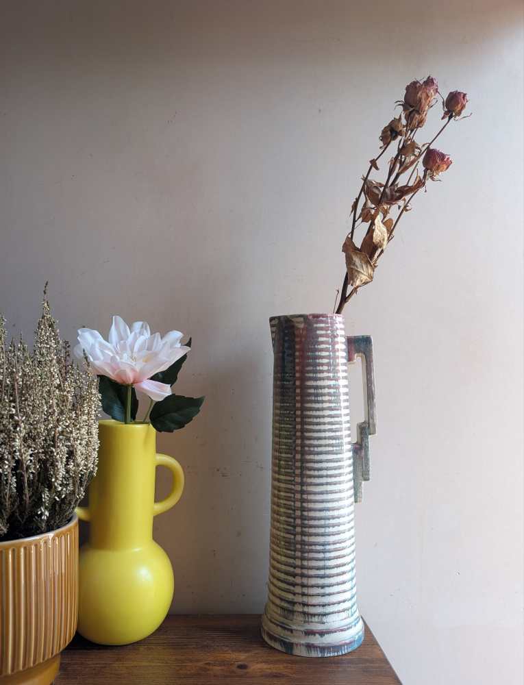 Tall Art Deco jug by Brewood - Image 17