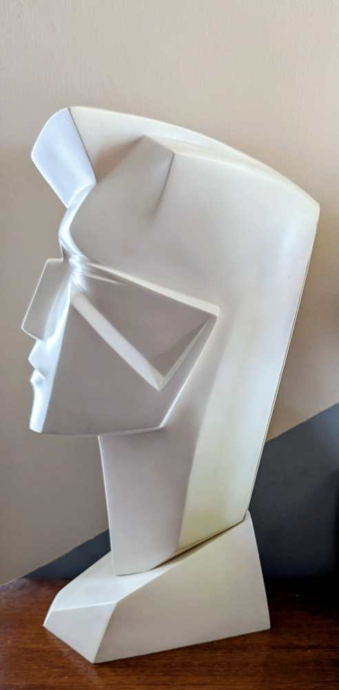 1987 sculptural bust by Lindsay Balkweill - Image 11