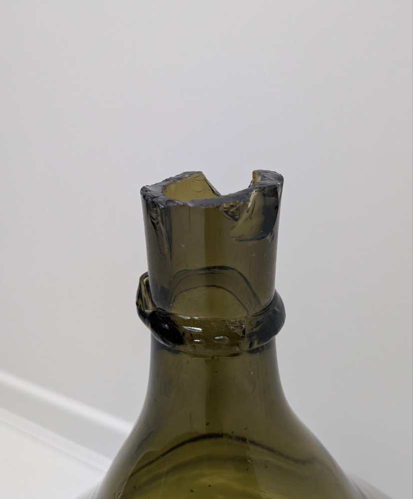Giant green glass carboy demijohn - Image 7