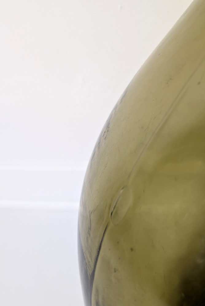 Giant green glass carboy demijohn - Image 4