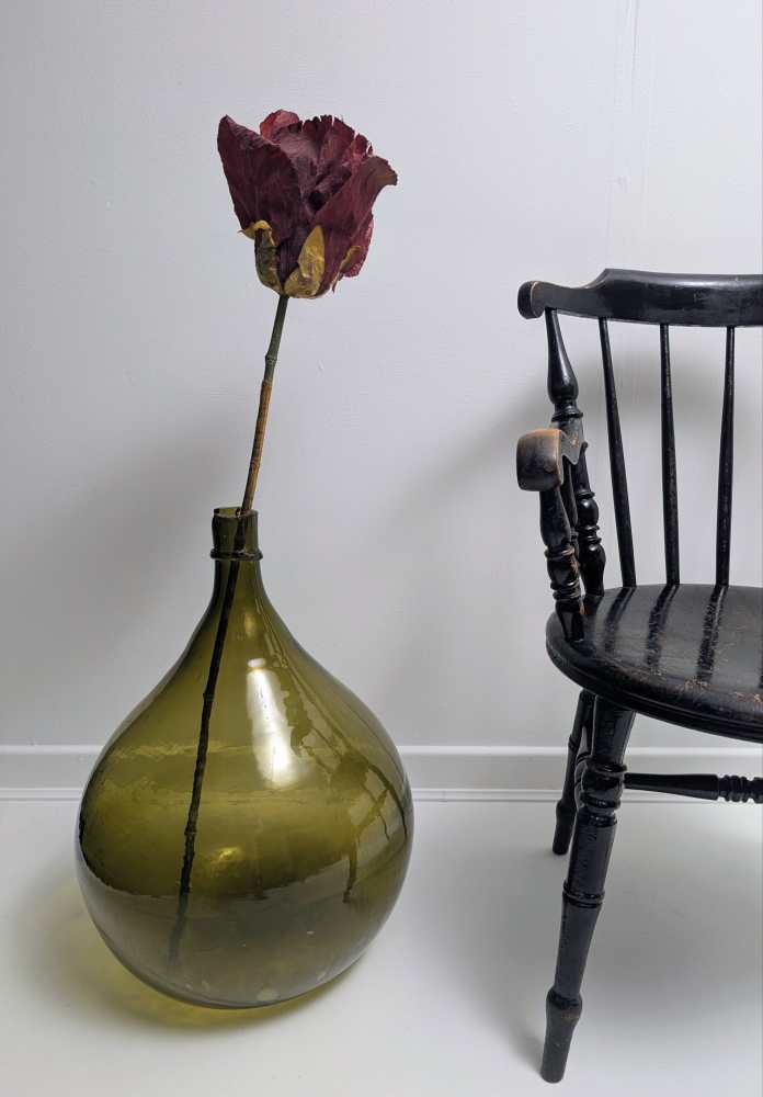 Giant green glass carboy demijohn - Image 14