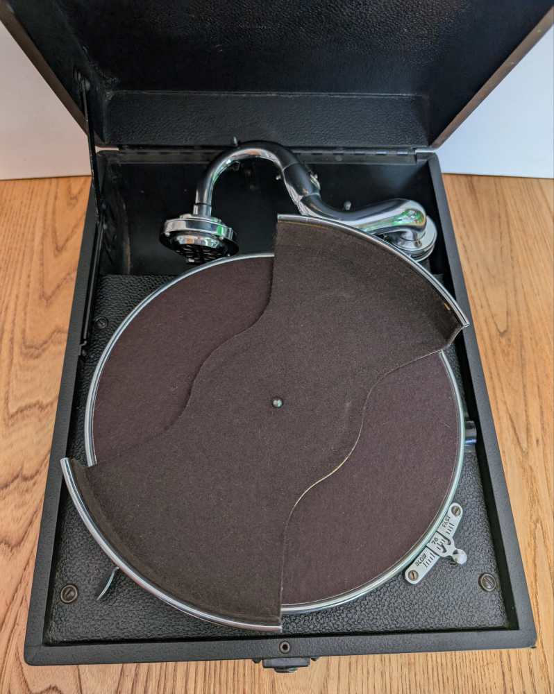 1930s wind up Columbia Grafonola Gramophone model 204D - Image 15