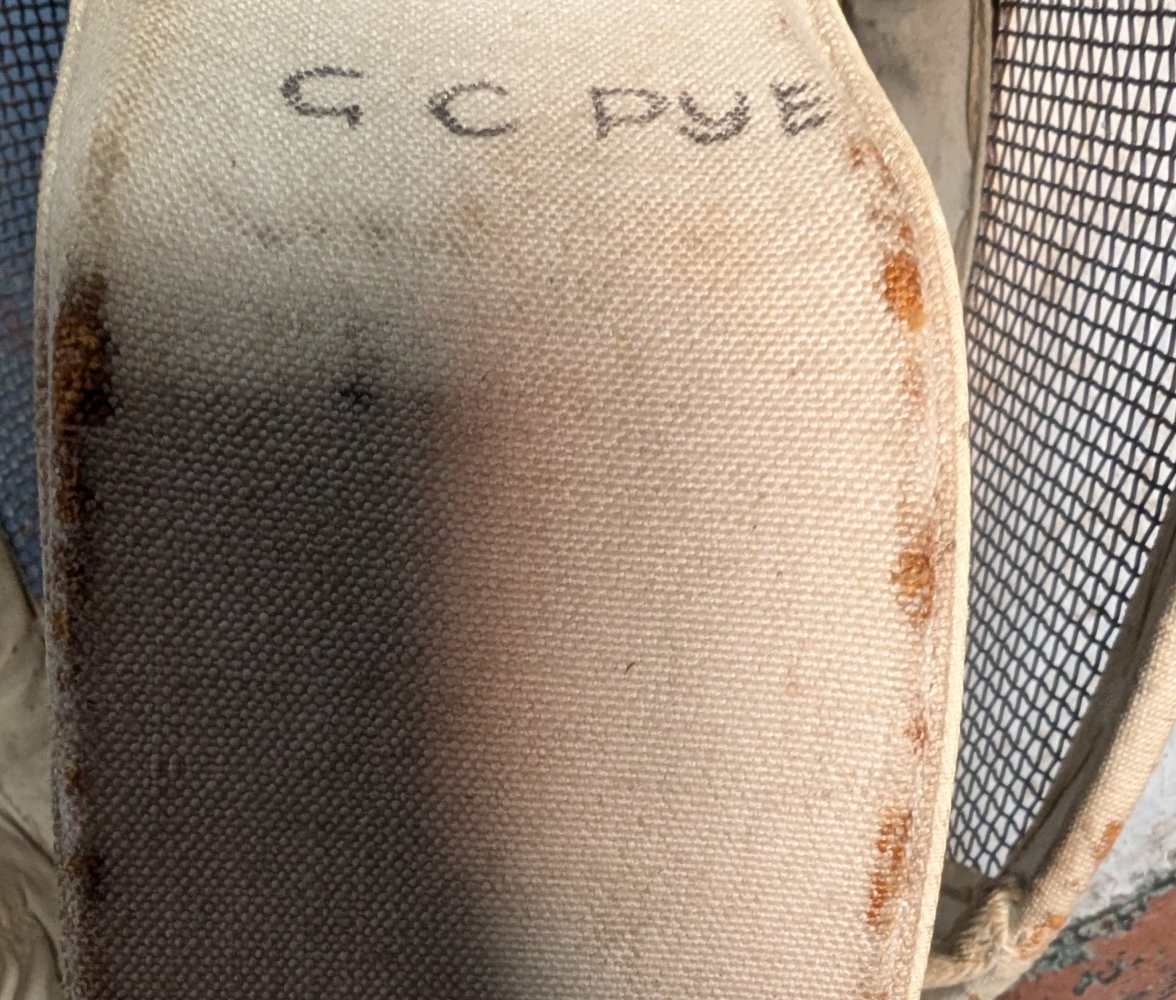 c.1920s épée fencing helmet by Leon Paul, London - Image 9