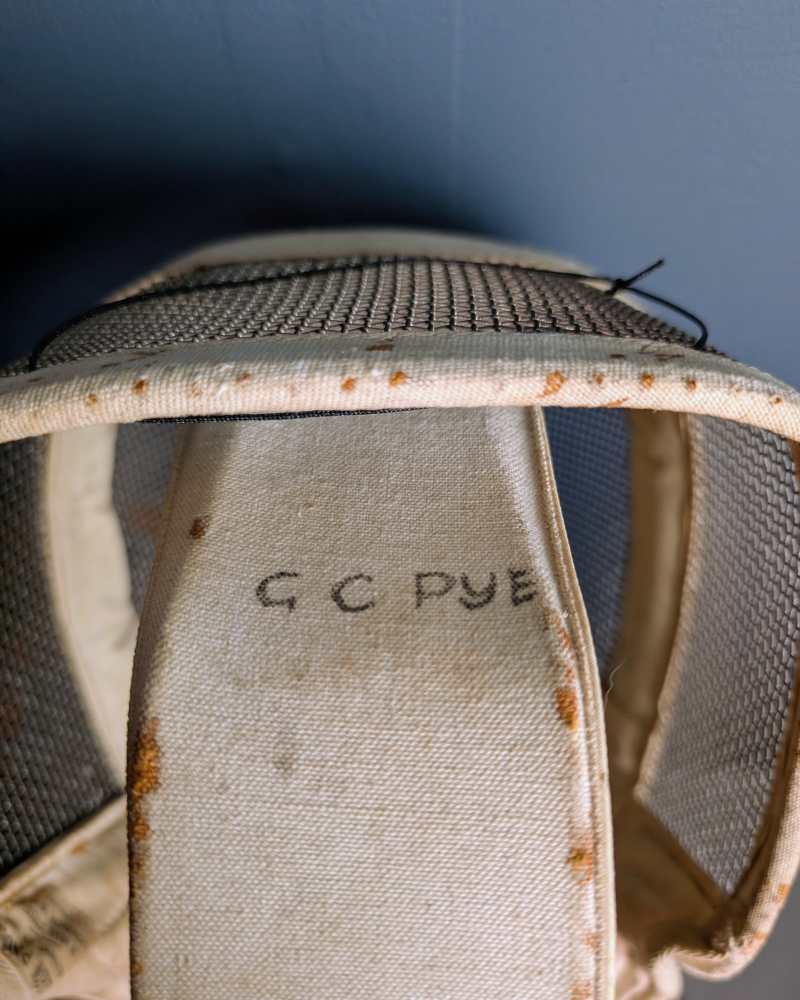 c.1920s épée fencing helmet by Leon Paul, London - Image 10