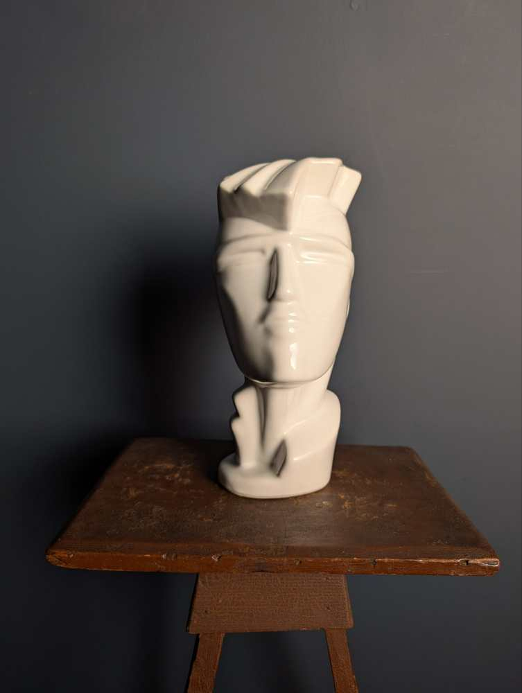 1980s ceramic sculptural bust by Lindsay Balkweill - Image 8