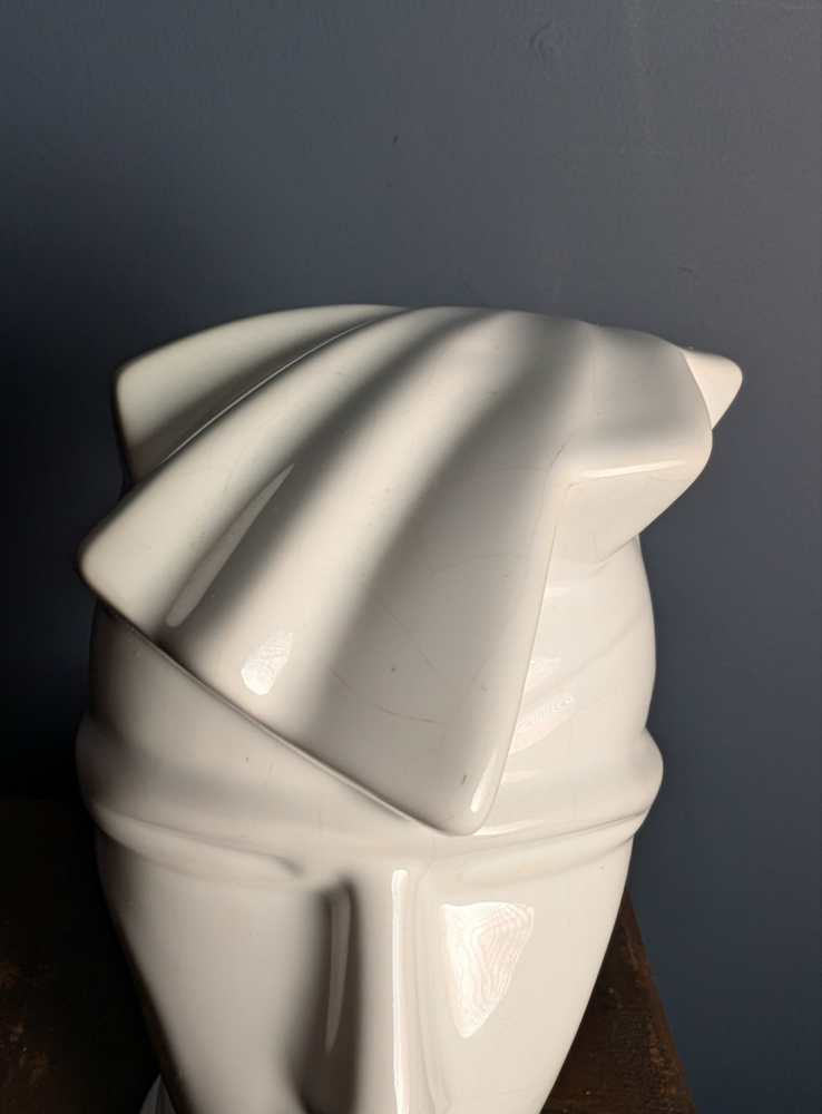 1980s ceramic sculptural bust by Lindsay Balkweill - Image 5