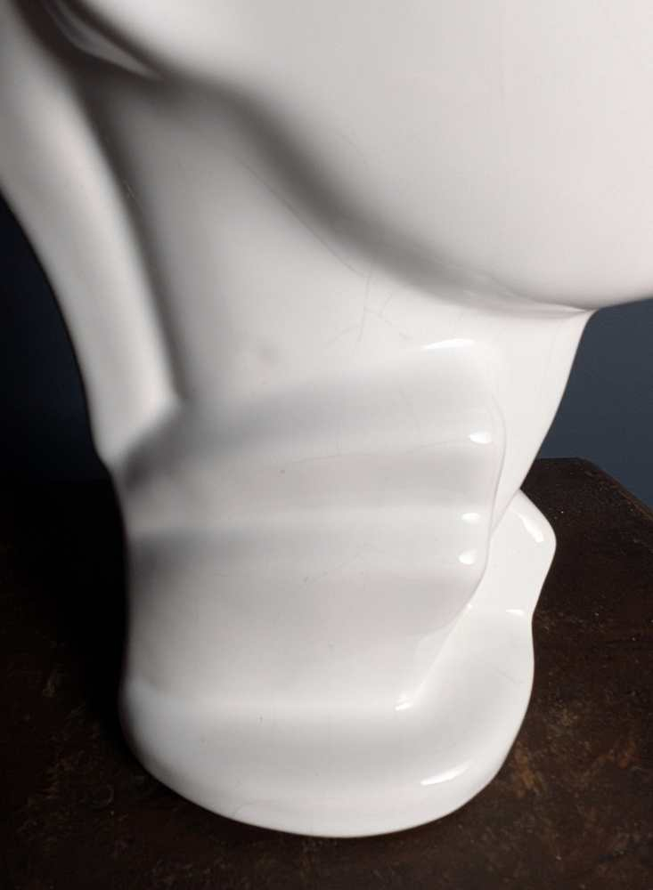 1980s ceramic sculptural bust by Lindsay Balkweill - Image 9