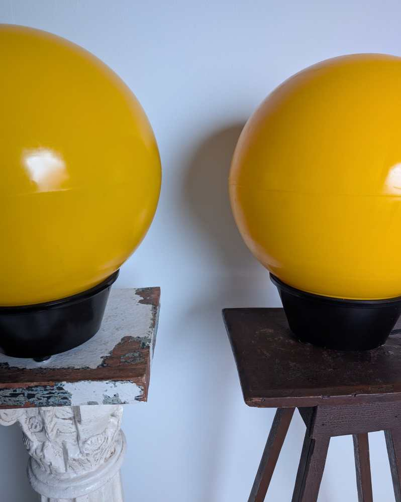 Pair of Belisha Beacons as lamps - Image 4