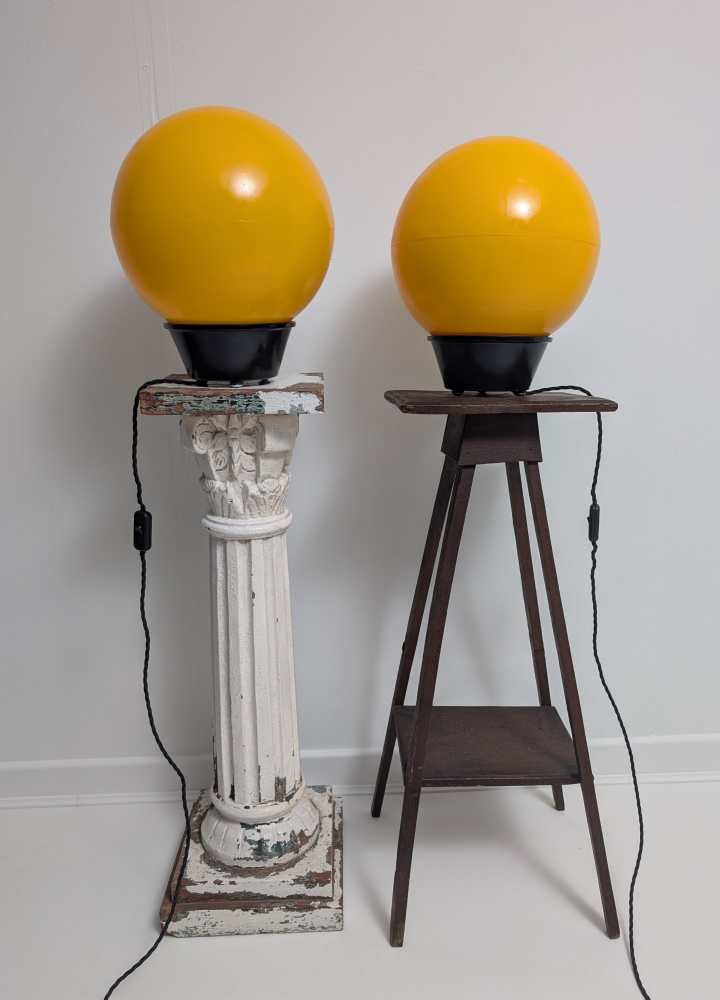 Pair of Belisha Beacons as lamps - Image 17