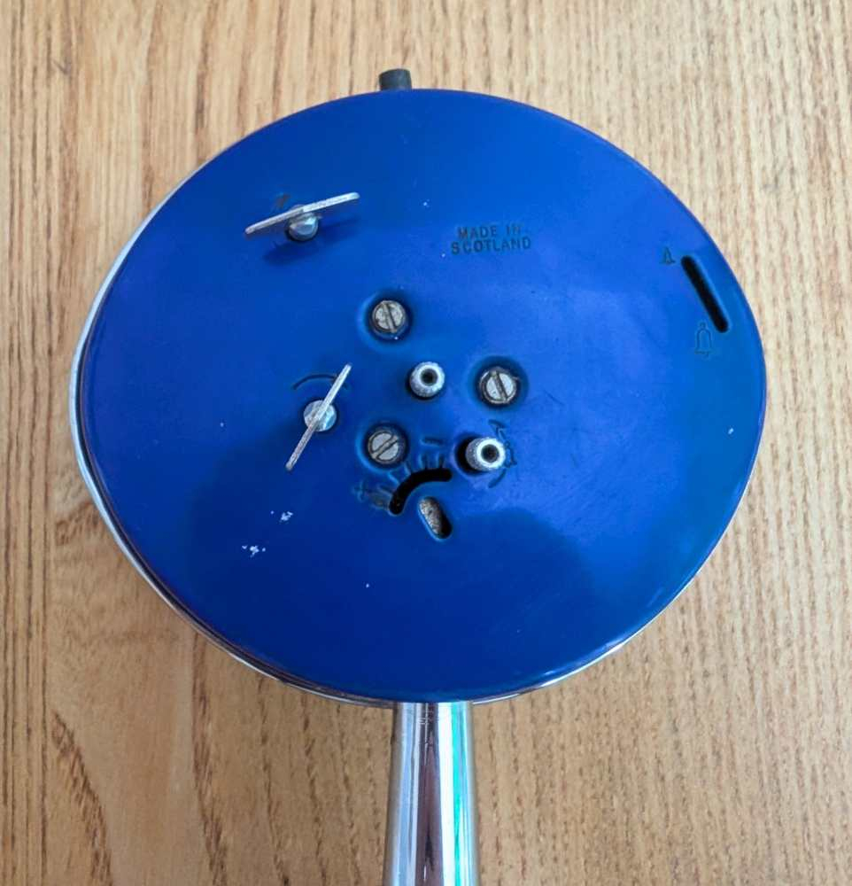 1960s Space age raised Westclox Big Ben repeater alarm clock - Image 7
