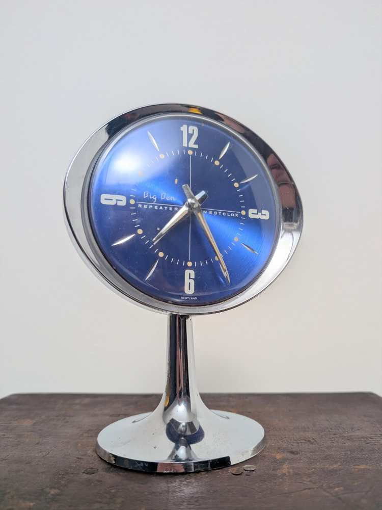 1960s Space age raised Westclox Big Ben repeater alarm clock - Image 2