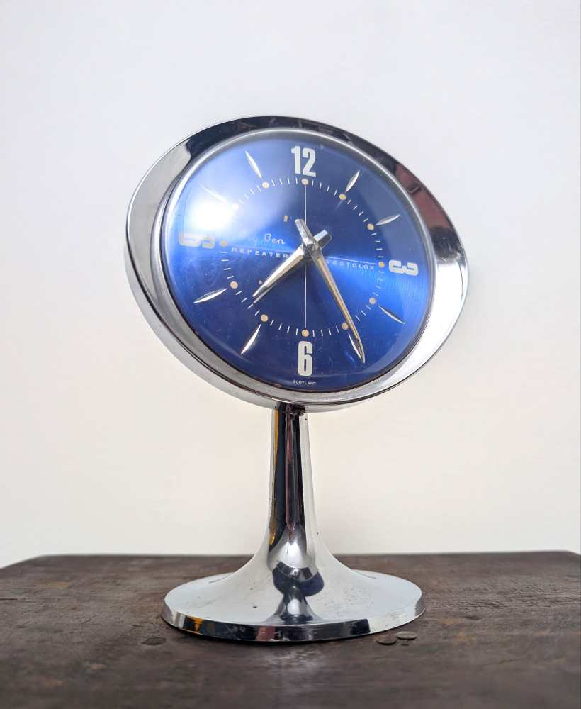 1960s Space age raised Westclox Big Ben repeater alarm clock - Image 11