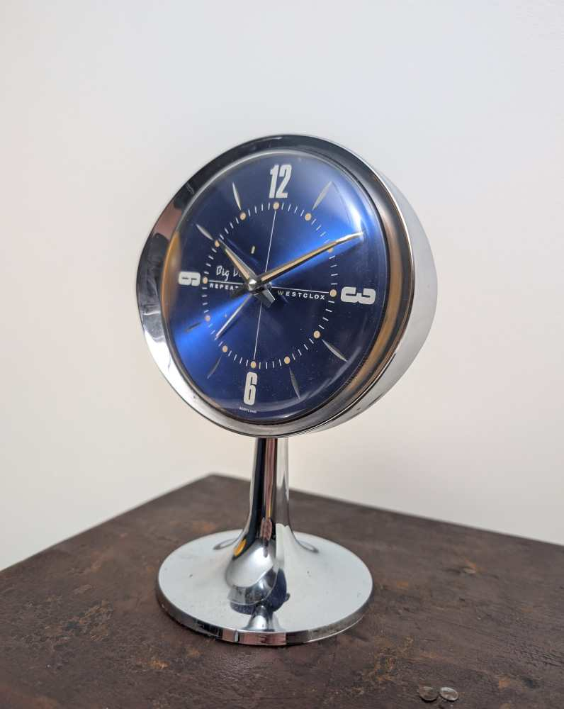 1960s Space age raised Westclox Big Ben repeater alarm clock - Image 4