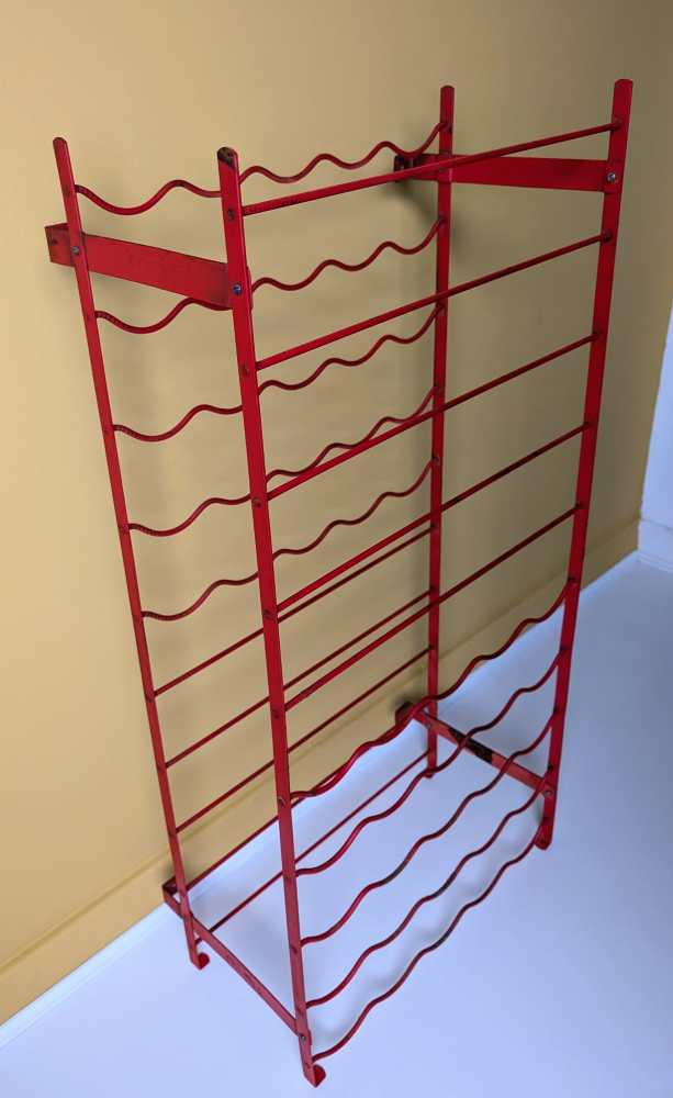 Red Herby for Habitat vintage wine rack - Image 10