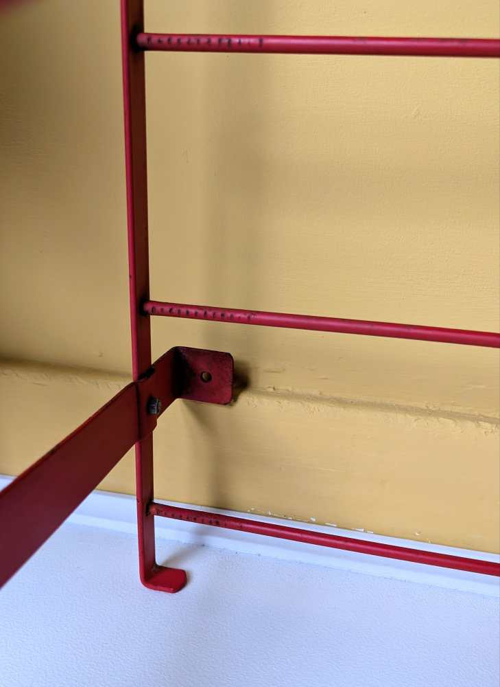 Red Herby for Habitat vintage wine rack - Image 14