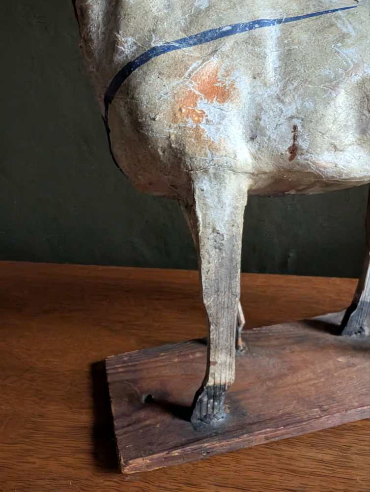 Antique play-worn toy horse - Image 6