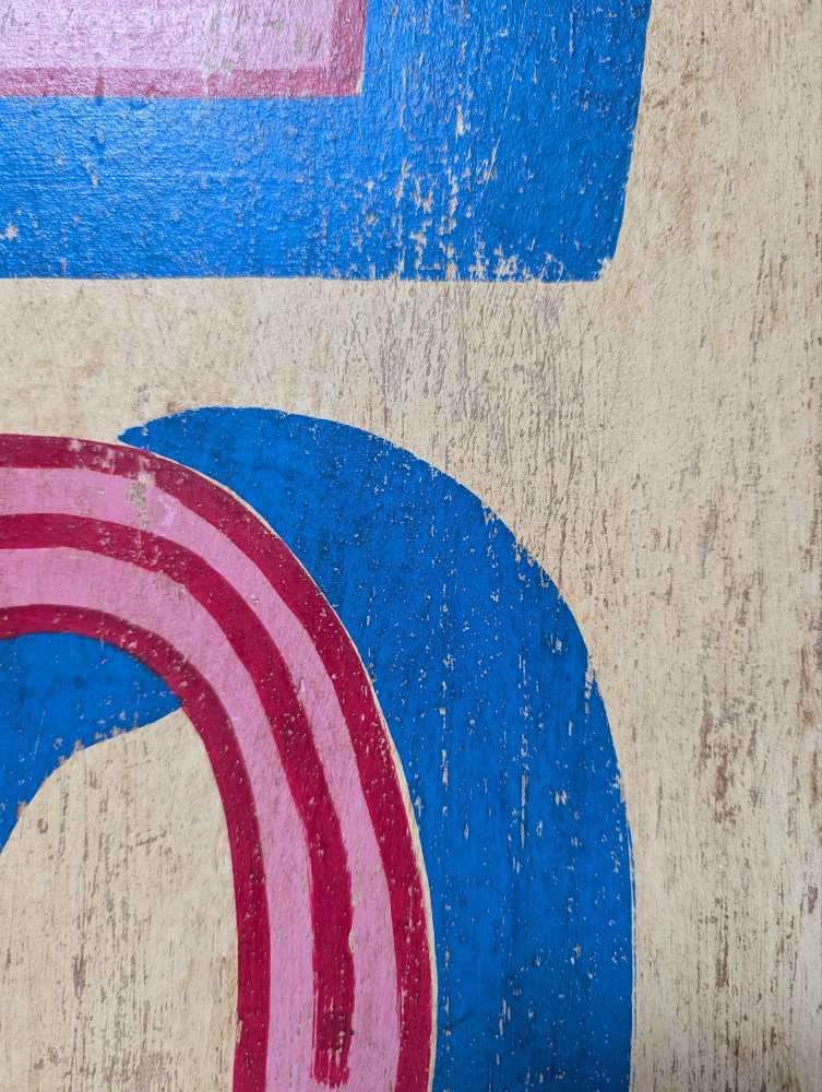 Large handpainted wooden LOVE sign - Image 5