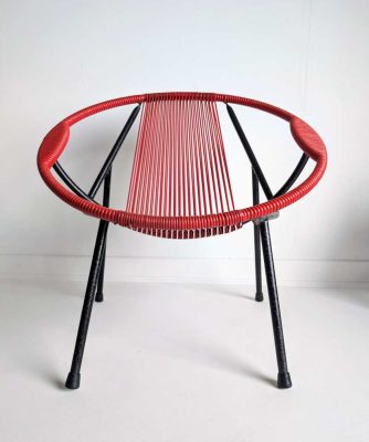1960s Spimeta Spaghetti chair
