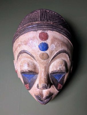 Early 1900s Yoruba tribe mask from Nigeria