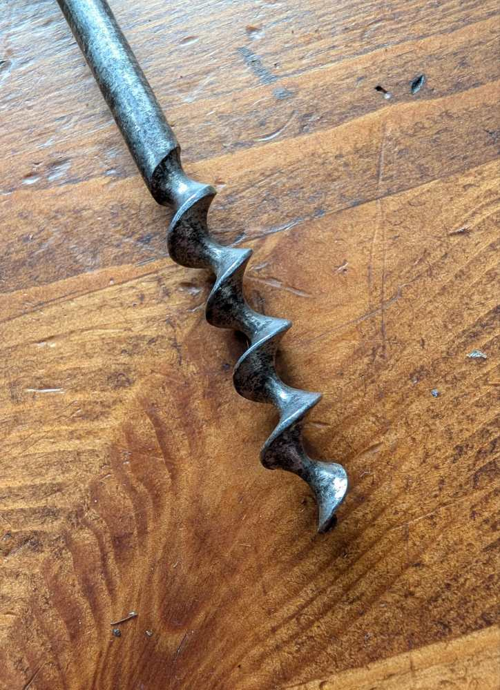 Antique T bar pull corkscrew - Image 5