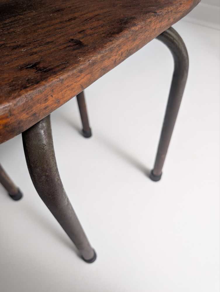 Industrial chair with rotating back rest - Image 18
