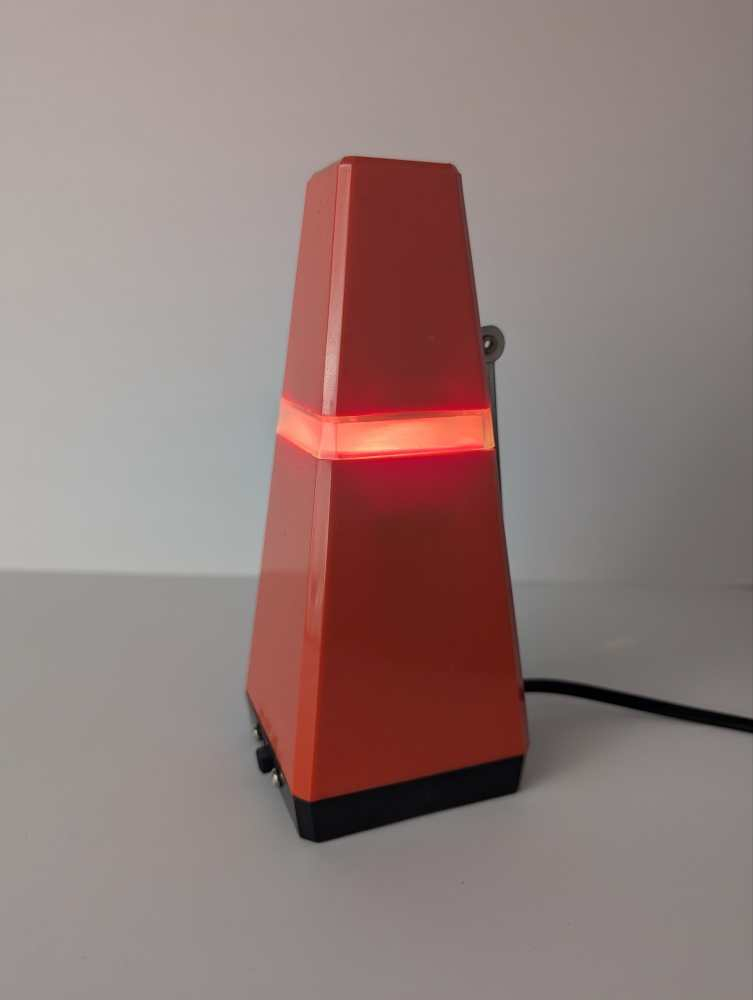 1970s folding pyramid angle lamp and night-light - Image 6