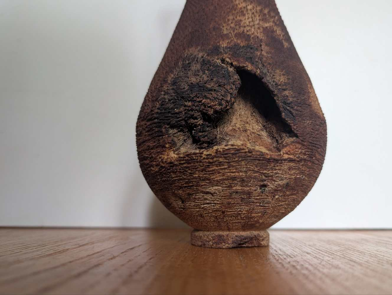 New Zealand Ponga wood vase - Image 3