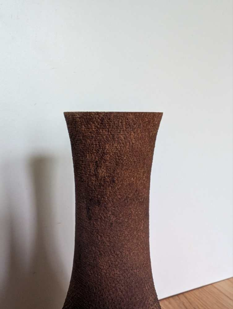 New Zealand Ponga wood vase - Image 14