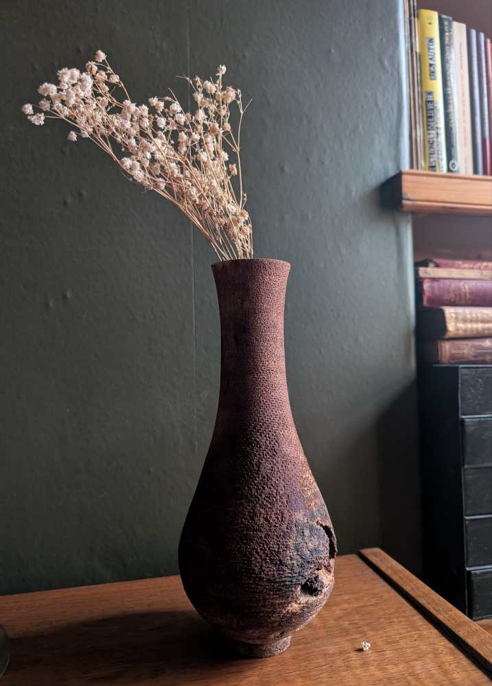 New Zealand Ponga wood vase - Image 4