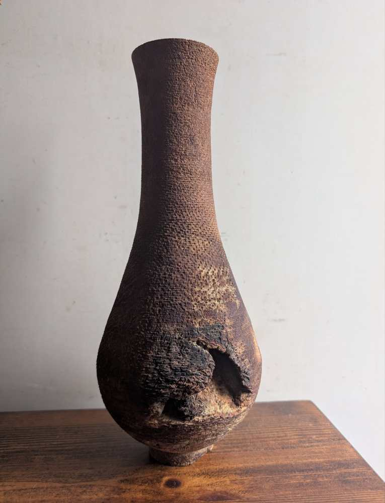 New Zealand Ponga wood vase - Image 17