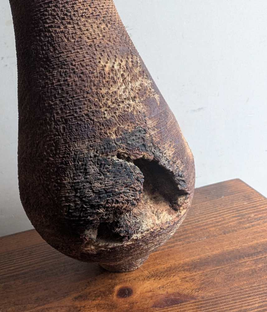 New Zealand Ponga wood vase - Image 10