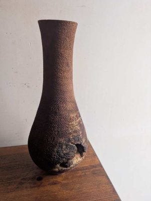 New Zealand Ponga wood vase