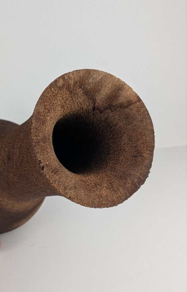 New Zealand Ponga wood vase - Image 8