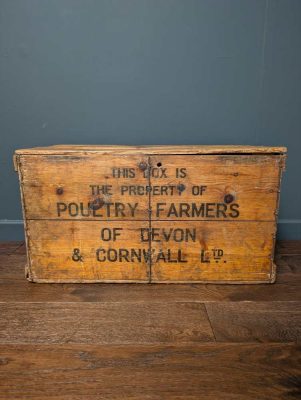 c.1950s Devon and Cornwall egg transportation box