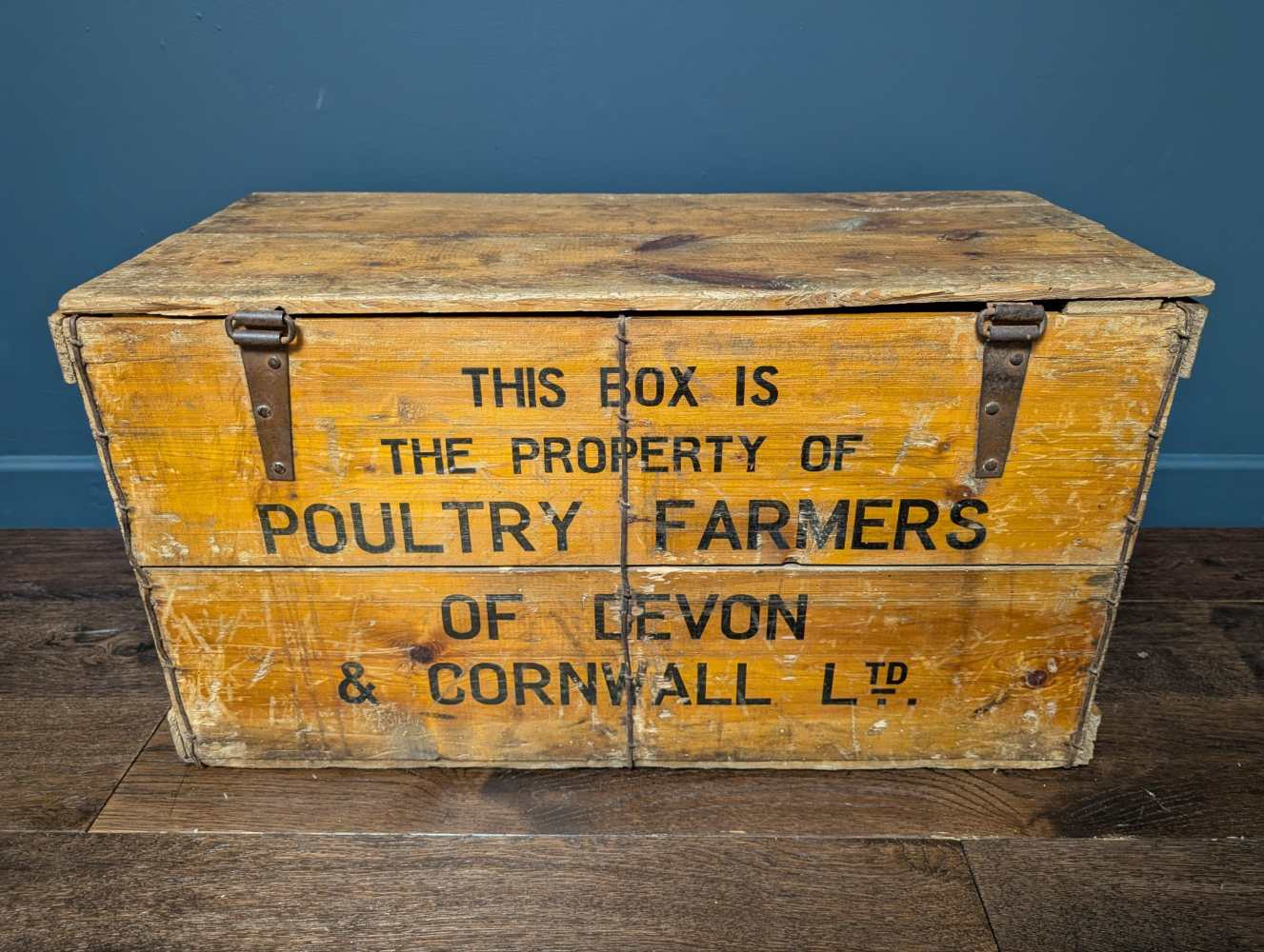 c.1950s Devon and Cornwall egg transportation box - Image 14