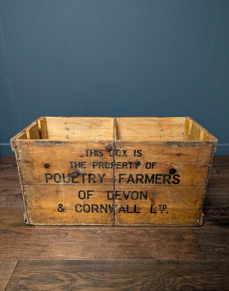 c.1950s Devon and Cornwall egg transportation box - Image 9