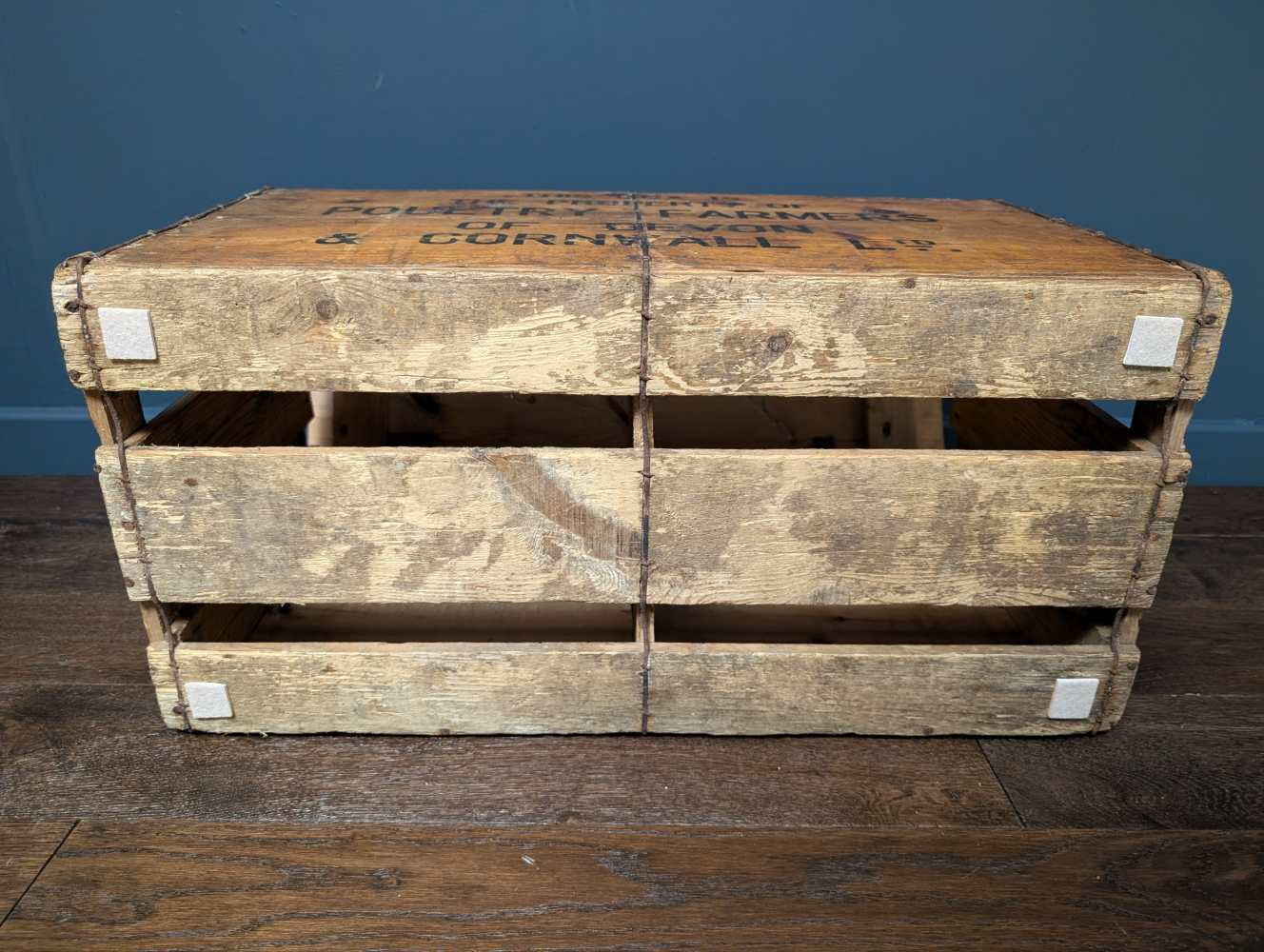 c.1950s Devon and Cornwall egg transportation box - Image 19